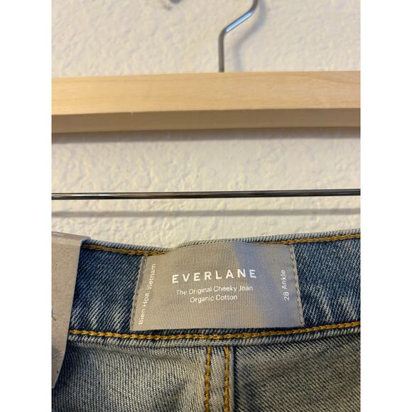 Everlane The Original Cheeky Jean in Light Fog 28 Ankle NWT - Picture 5 of 8